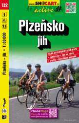 Plzensko jih 1:60T - cyklomapa