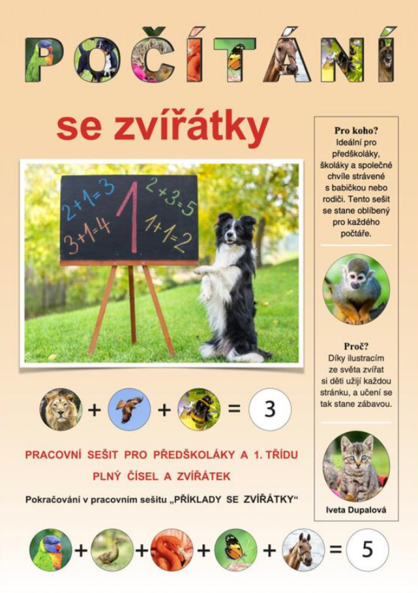 Počítání se zvířátky - Iveta Dupalová