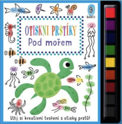 Otiskni prstíky: Pod mořem (Užij si kreativní tvoření s otisky prstů!) - kniha z kategorie Kreslení
