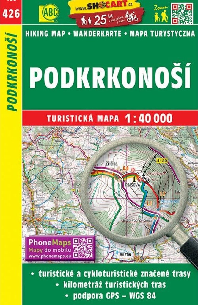 Podkrkonoší 1:40 000