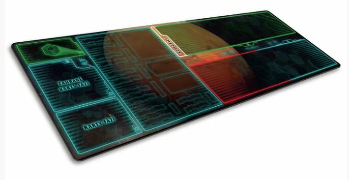 Podložka na stůl 24x62cm, Mars: Teraformace Ares 2 ks