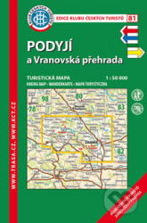Podyjí a Vranovská přehrada 1:50 000 (Turistická mapa) - kniha z kategorie Mapy