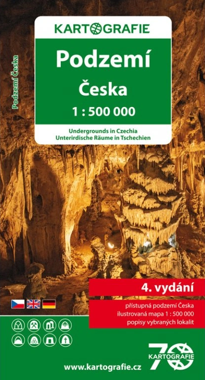 Podzemí Česka 1:500 000 (tematická mapa)