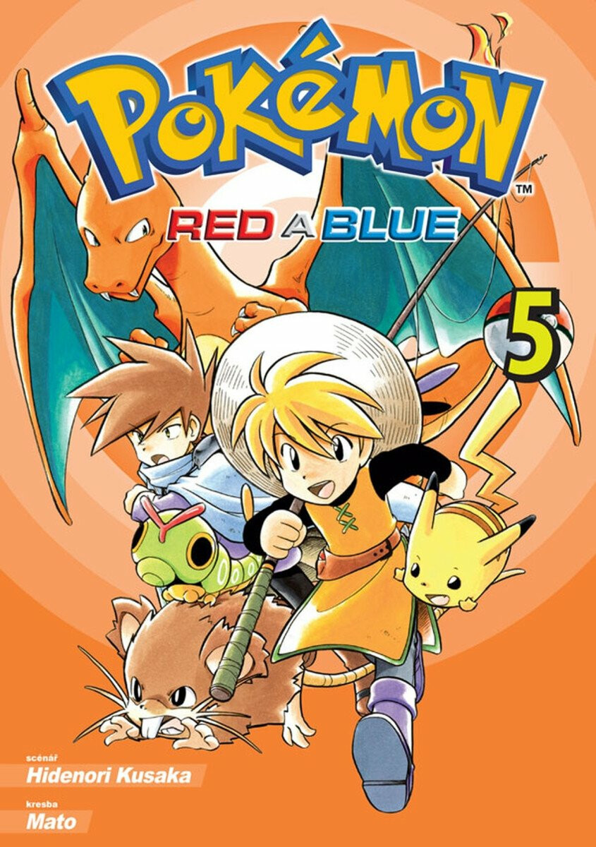 Pokémon 5 - Red a blue - Hidenori Kusaka, Mato