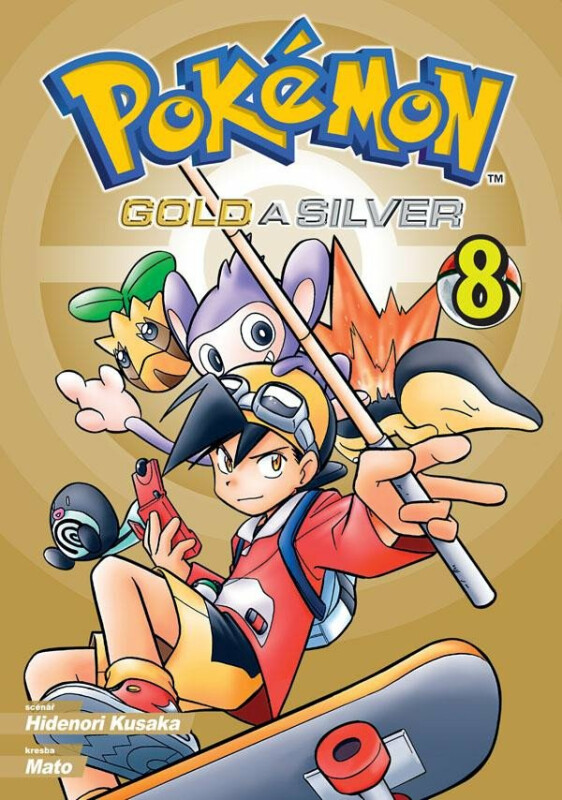 Pokémon Gold a Silver 8 - Hidenori Kusaka, Mato