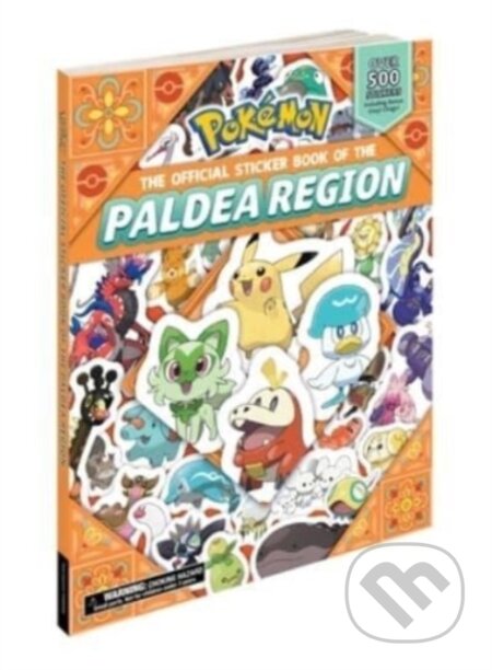 Pokemon Offical Sticker Book Of Paldea