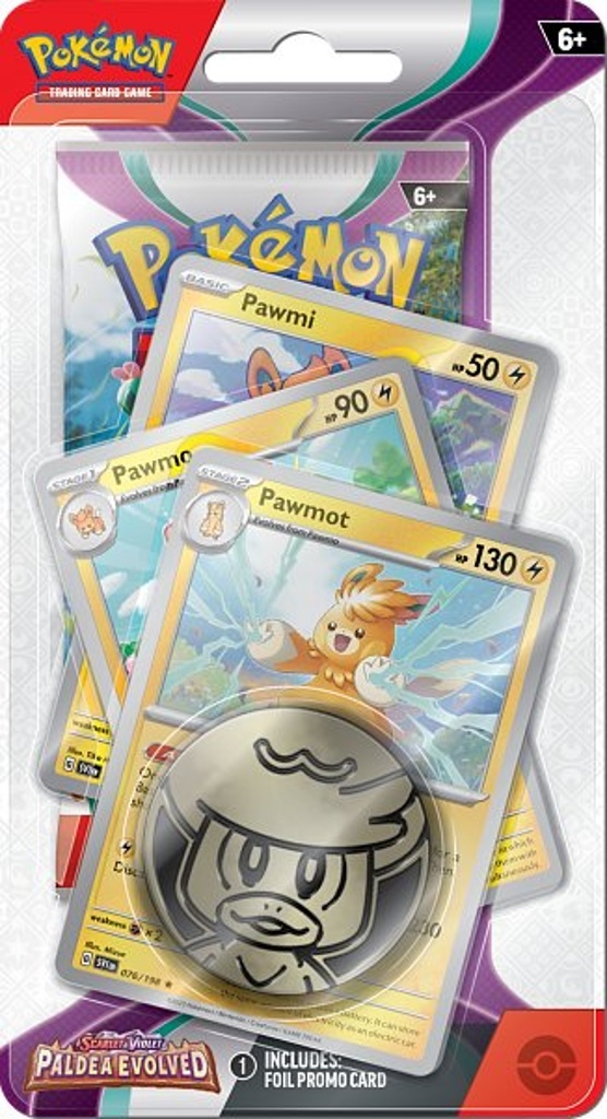 Pokémon TCG SV02 Paldea Evolved - Premium Checklane Blister