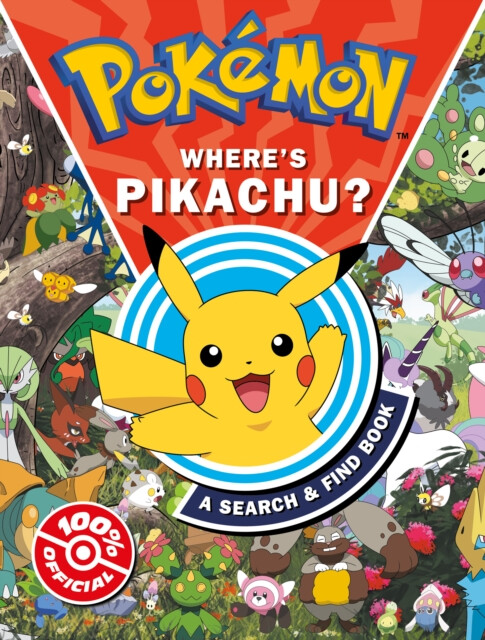 Pokemon Whereâ€™s Pikachu? A search & find book - Pokemon
