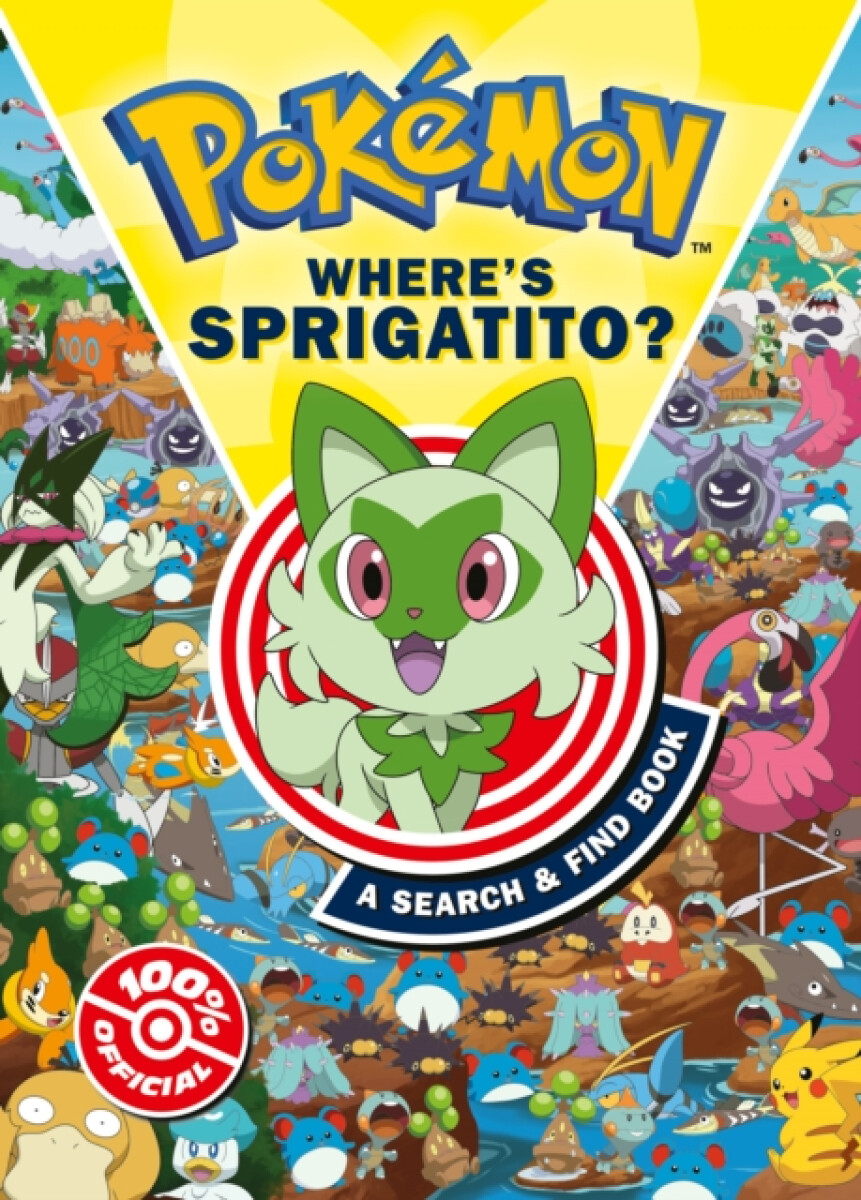 Pokemon Whereâ€™s Sprigatito: A Search & Find Book