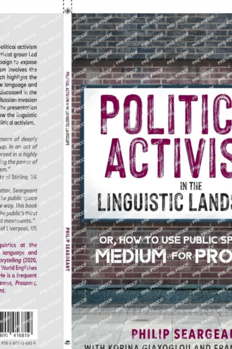 Political Activism in the Linguistic Landscape