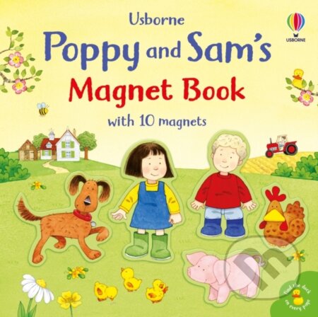 Poppy and Sam Magnet Book (with 10 magnets)