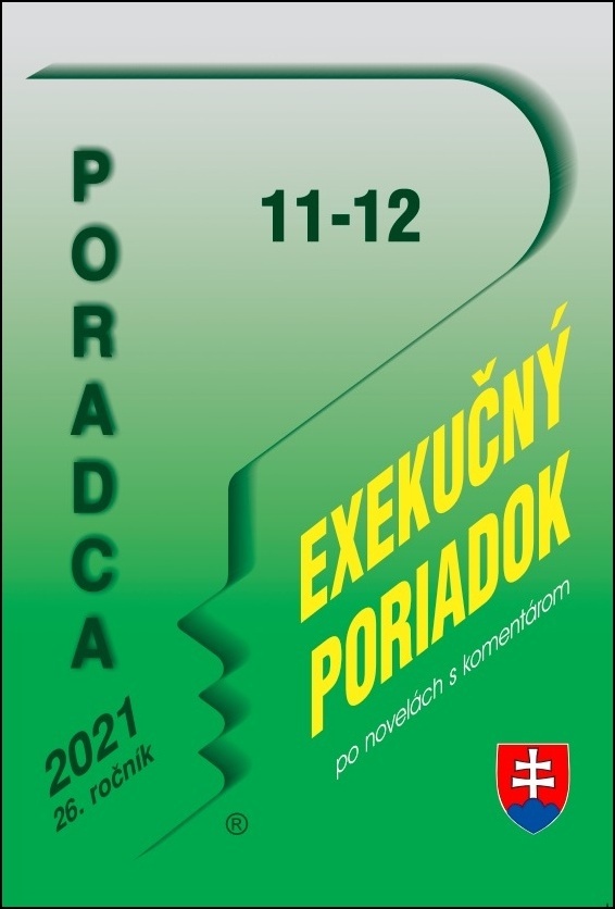 Poradca 11-12/2021 – Exekučný poriadok s komentárom