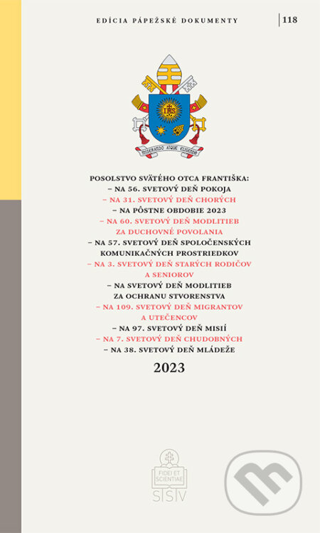 Posolstvá Svätého Otca Františka na rok 2023