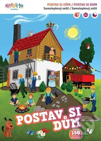Postav si dům (Samolepkový sešit)
