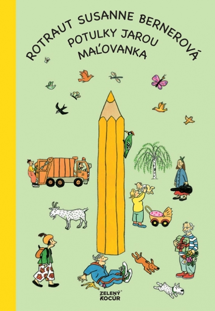 Potulky jarou maľovanka