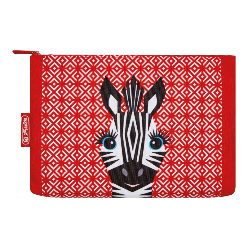 Pouzdro ploché, Cute zebra