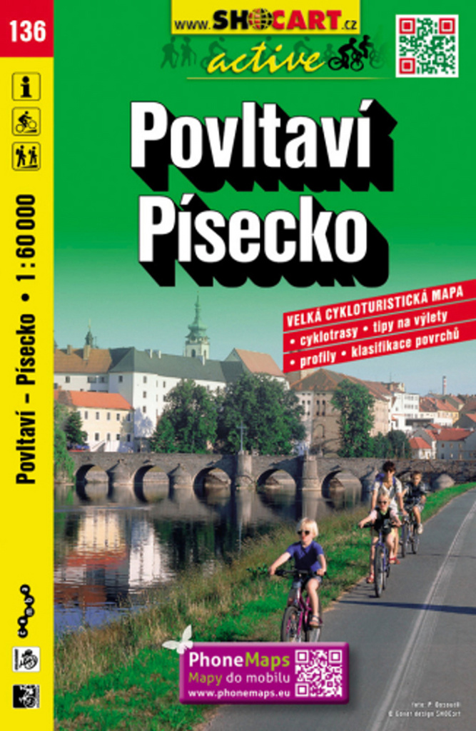 Povltaví, Písecko 1:60 000