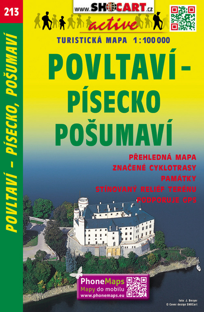 Povltaví-Písecko, Pošumaví 1:100 000