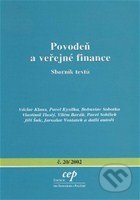 Povodeň a veřejné finance