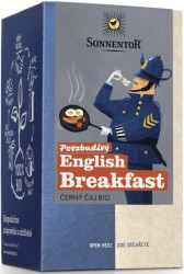 Povzbudivý English Breakfast (čaj bio, černý, porcovaný, 32,4 g)