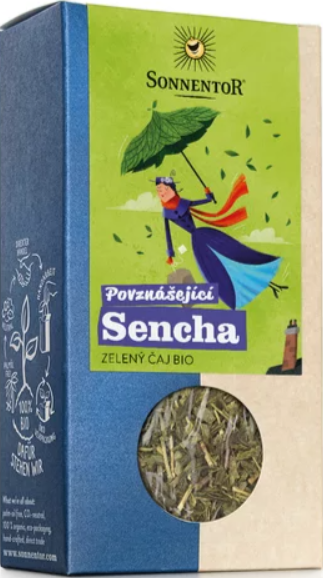 Povznášející Sencha (čaj bio, zelený, sypaný, 70 g)