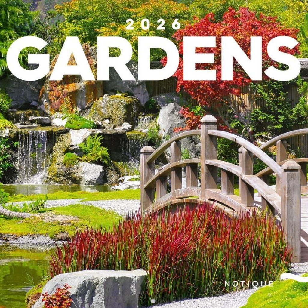 Poznámkový kalendář Zahrady 2026 - nástěnný kalendář