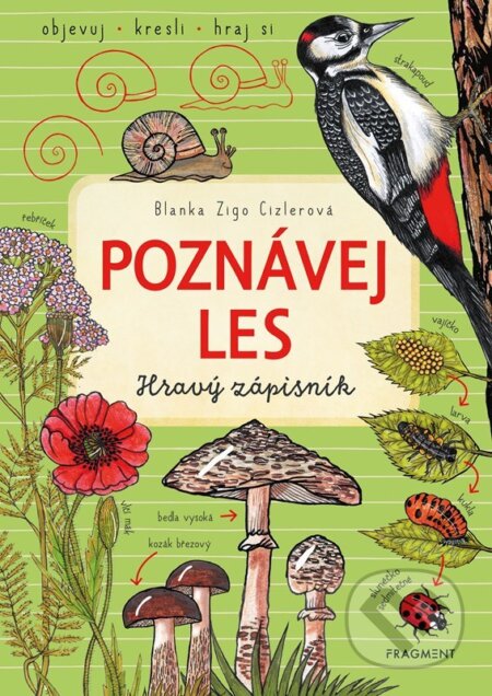 Poznávej les (Hravý zápisník)