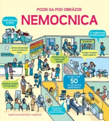 Pozri sa pod obrázok: Nemocnica