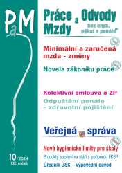 Práce, odvody a mzdy bez chyb, pokut a penále č. 10 / 2024 - Změny v minimální a zaručené mzdě