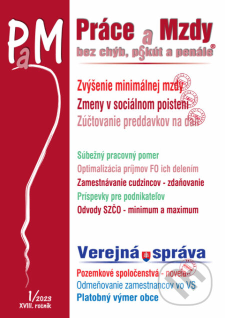 Práce a Mzdy č. 1 / 2023
