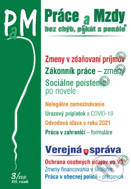 Práce a Mzdy č. 3/2021