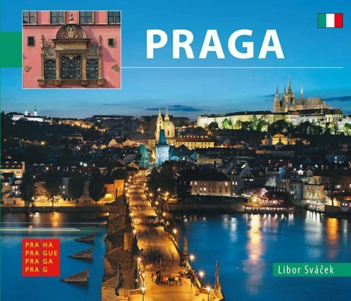 Praha - malá/italsky - Libor Sváček