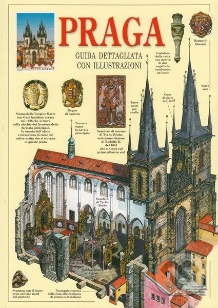 Praha - obrazový průvodce (italsky)