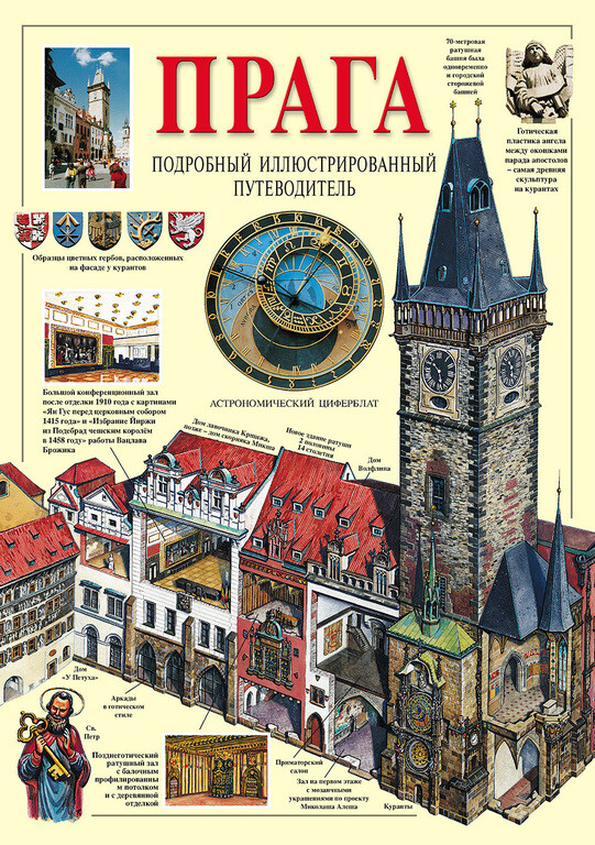 Praha - obrazový průvodce - rusky - Tomáš Rygl, Anton Corbijn