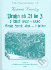 Praha od A do Z v letech 1820-1850. Kniha čtvrtá: Sad