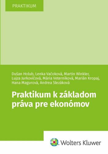 Praktikum k základom práva pre ekonómov - Martin Winkler, Dušan Holub, Lenka Vačoková