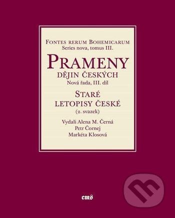 Prameny dějin českých / Nová řada III. díl