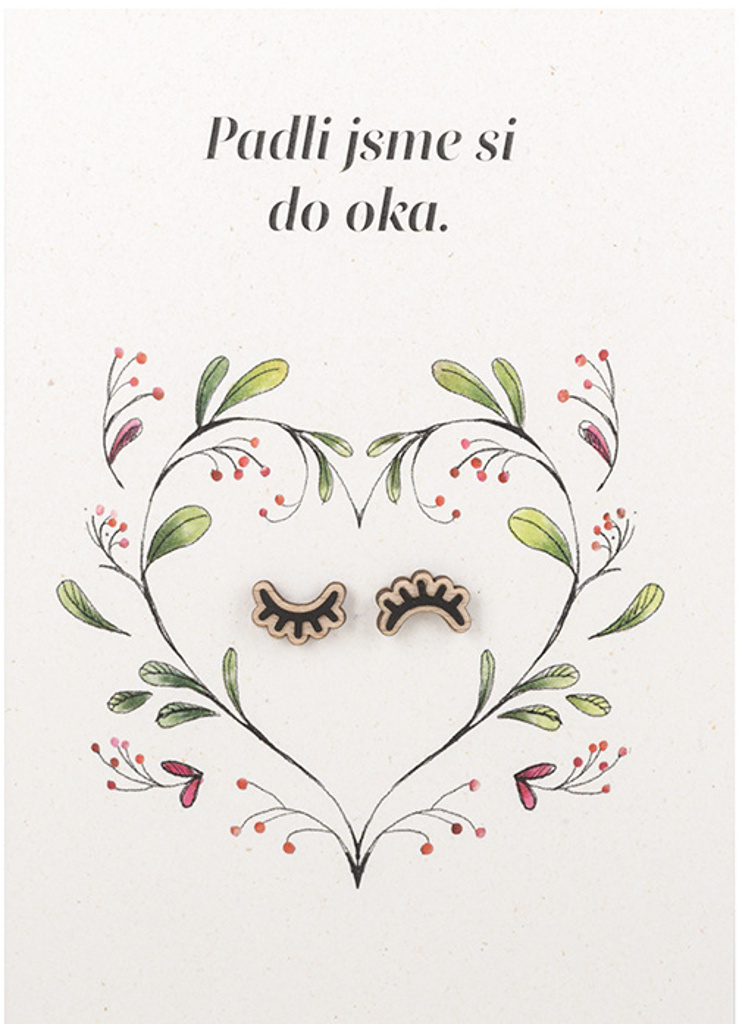 Přání Padli jsme si do oka a náušnice