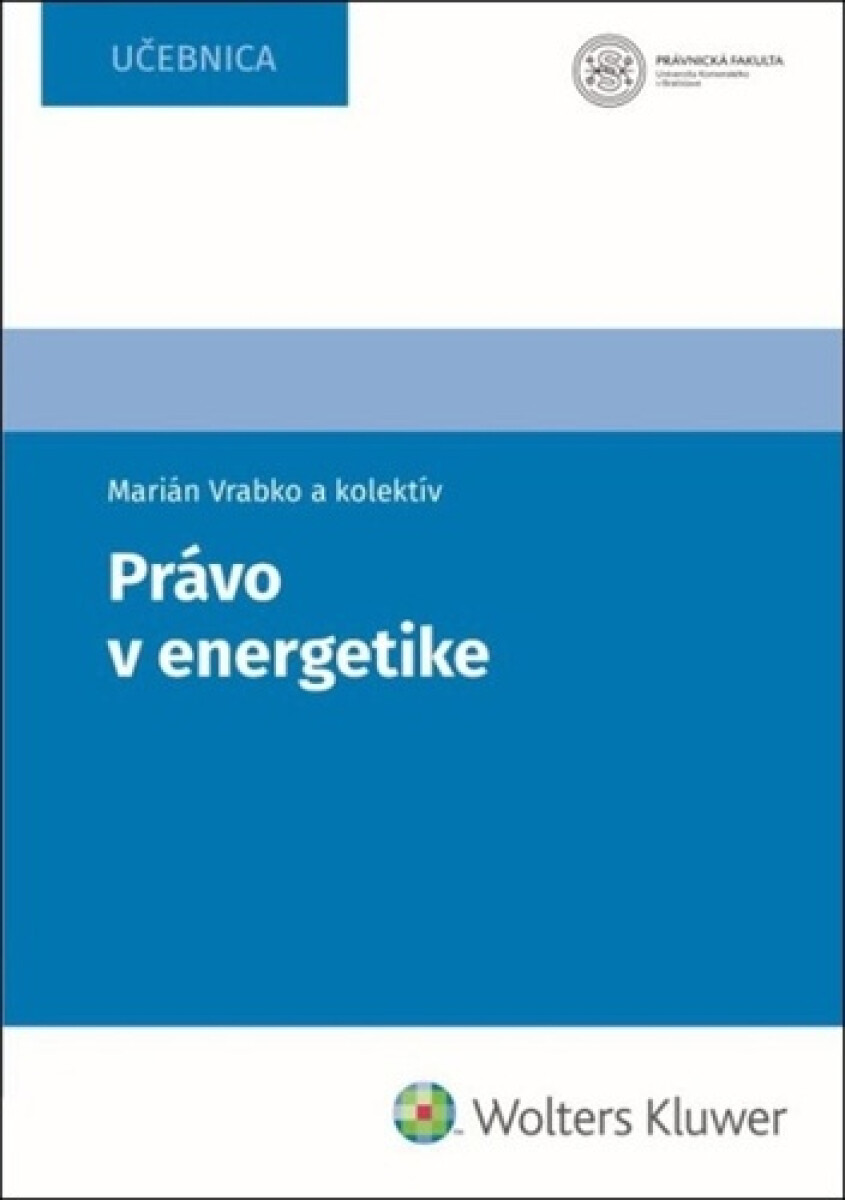 Právo v energetike - Marian Vrabko