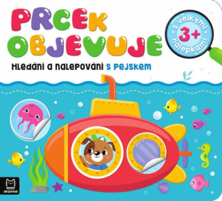 Prcek objevuje - Hledání a nalepování s pejskem