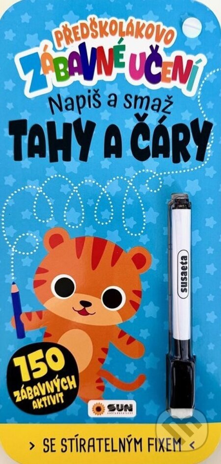 Předškolákovo zábavné učení - TAHY A ČÁRY