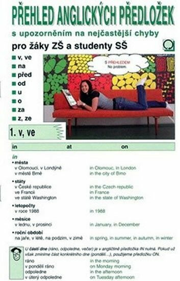 Přehled anglických předložek s upozorněním na nejčastější chyby - Barbora Charvátová
