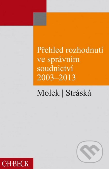 Přehled rozhodnutí ve správním soudnictví 2003