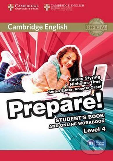 Prepare 4/B1: Student´s Book and Online Workbook