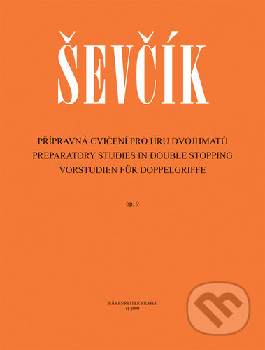 Přípravná cvičení pro hru dvojhmatů op. 9