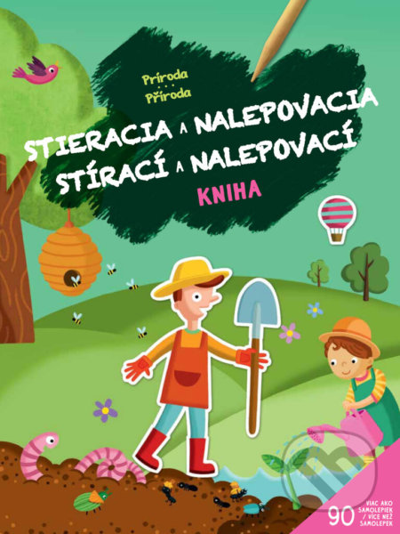 Príroda - Stieracia a nalepovacia kniha / Příroda