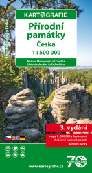 Přírodní památky Česka 1:500 000 - kniha z kategorie Mapy Evropy