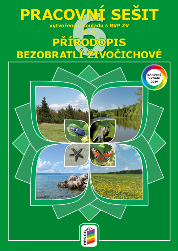 Přírodopis 6, 2. díl - Bezobratlí živočichové (barevný pracovní sešit) (6-35)