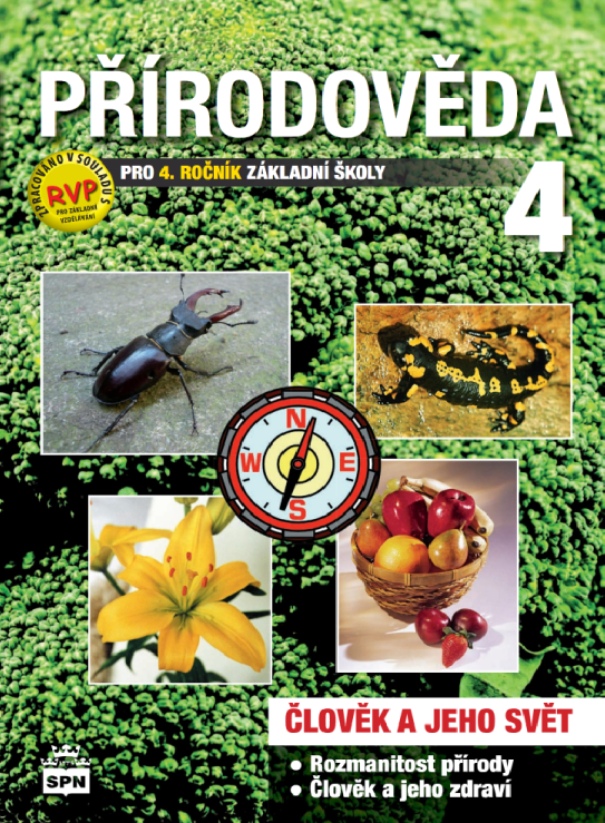 Přírodověda pro 4. r. ZŠ, učebnice - Marie Čechurová