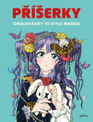 Příšerky (Omalovánky ve stylu manga) - kniha z kategorie Omalovánky